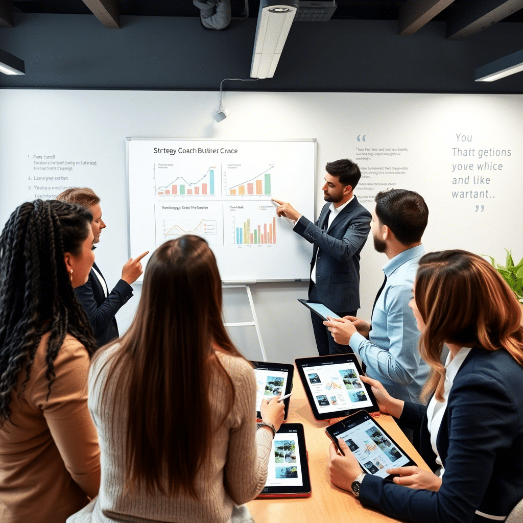 Business Coaching Klare Strategie, Disziplin und kontinuierliche Umsetzung